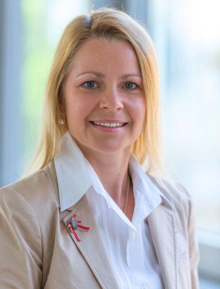 Foto von Silke Weimann, Assistentin des Ärztlichen Direktors