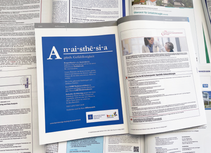 Fachärzt:innen-Recruiting mit Kampagnen-Motiven