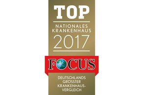 Focus Siegel TOP Nationales Krankenhaus 2017