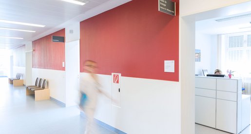 Die Räumlichkeiten des MVZ Urologie sind hell und funktionell.